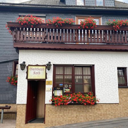 Gasthaus Und Pension Koch Cursdorf Bagian luar foto