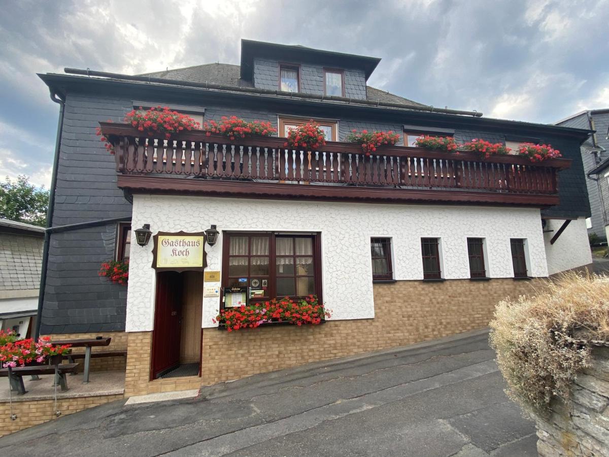 Gasthaus Und Pension Koch Cursdorf Bagian luar foto